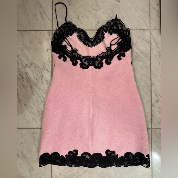 Alexander Wang lace-trimmed terry-cloth minidress - Picture 8 of 8